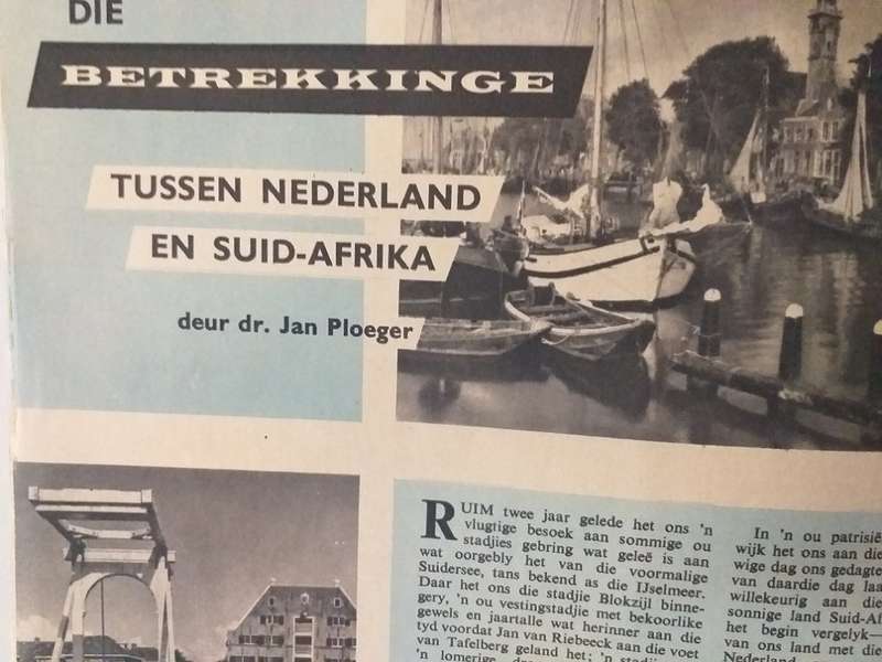 Lantern Tydskrif Magazine Sep-Des 1960 vol 10 nr 2 Tema Nederland