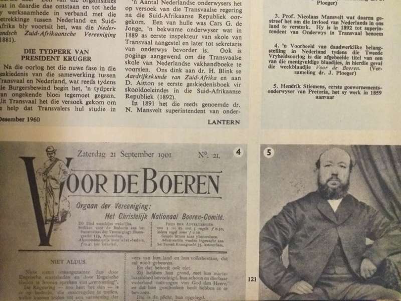 Lantern Tydskrif Magazine Sep-Des 1960 vol 10 nr 2 Tema Nederland