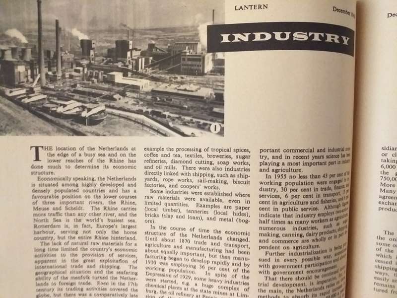 Lantern Tydskrif Magazine Sep-Des 1960 vol 10 nr 2 Tema Nederland