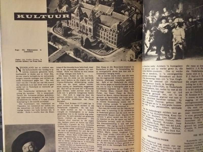 Lantern Tydskrif Magazine Sep-Des 1960 vol 10 nr 2 Tema Nederland