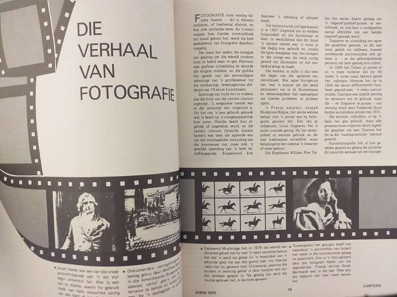 Lantern Tydskrif Magazine Jun 1972 Vol 21 nr 4