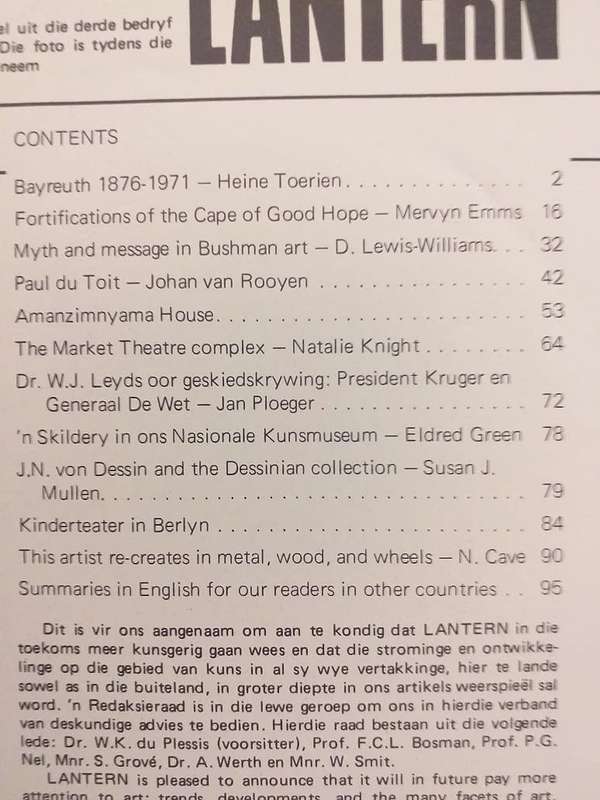 Lantern Tydskrif Magazine  Jun 1976 vol 25 nr 4