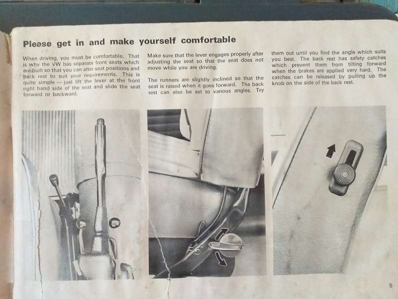 Volkswagen Beetle VW Instruksiehandleiding Instruction Manual WELL USED BUT SEEMS COMPLETE