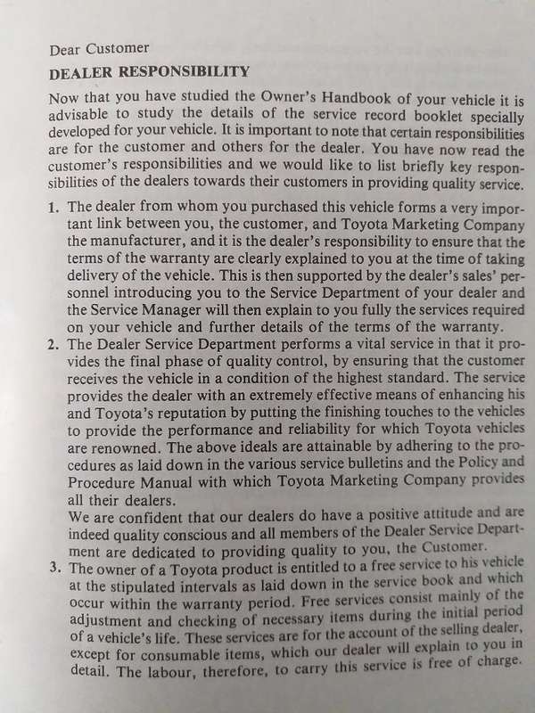 Toyota Corolla Owners Manual Eienaarshandleiding WITH Service guide / Diensgids