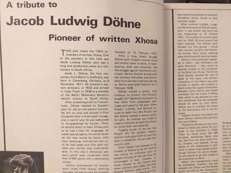 Lantern Tydskrif Magazine Sept 1973 vol 23 nr 1