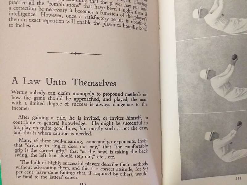 How to become a champion at bowls (RT Harrison)