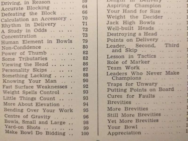 How to become a champion at bowls (RT Harrison)