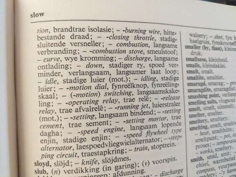 Engels Afrikaans Tegniese Woordeboek / English Afrikaans Technical Dictionary (Dr HJ Terblanche)