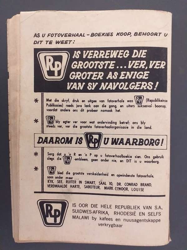 Ruiter in Swart nr 116 Foto verhaal Die noodlot jaag saam