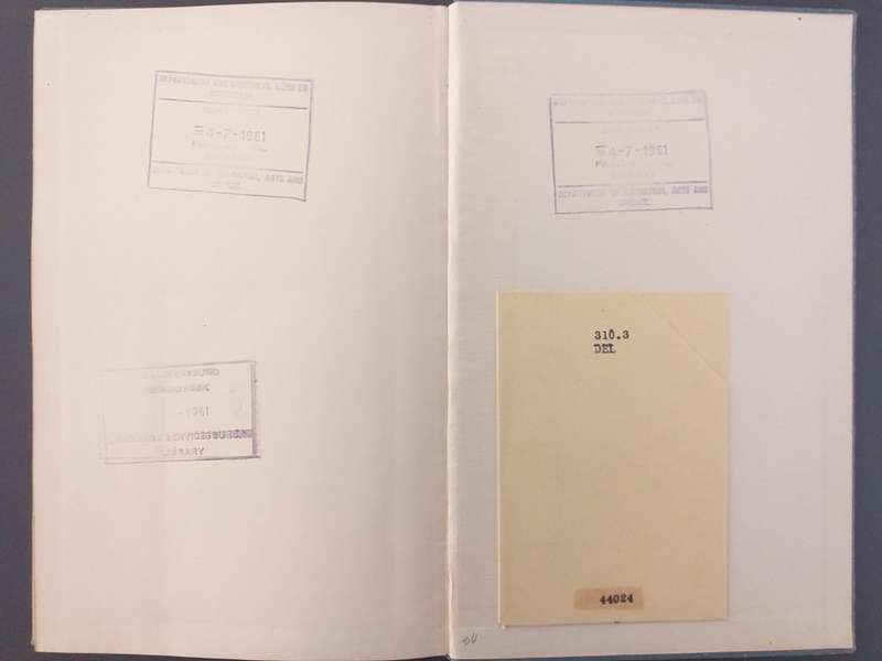 Statistiek Woordeboek - Statistical Dictionary *** READING COPY OLD LIBRARY BOOK ***
