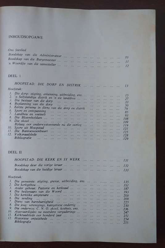 Hoopstad NG Gemeente Eeufees gedenkboek 1875-1975 (Ds HCJ Flemming)