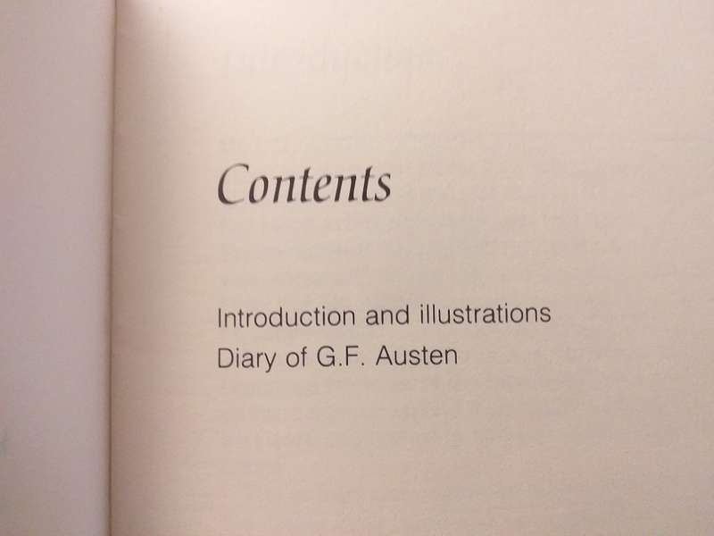 Diary of GF Austen (First Boer War) Numbered edition number 1 !