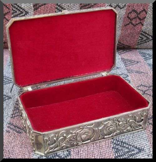 Silver Jewelery Box