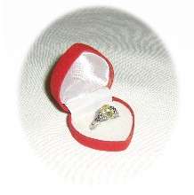 Ladies Yellow CZ 925 Sterling Silver Ring - Size 20