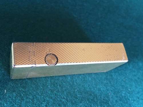 Gold plated Dunhill cigarette lighter