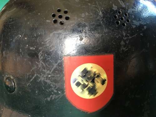 German helmet