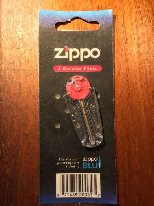 Zippo flints