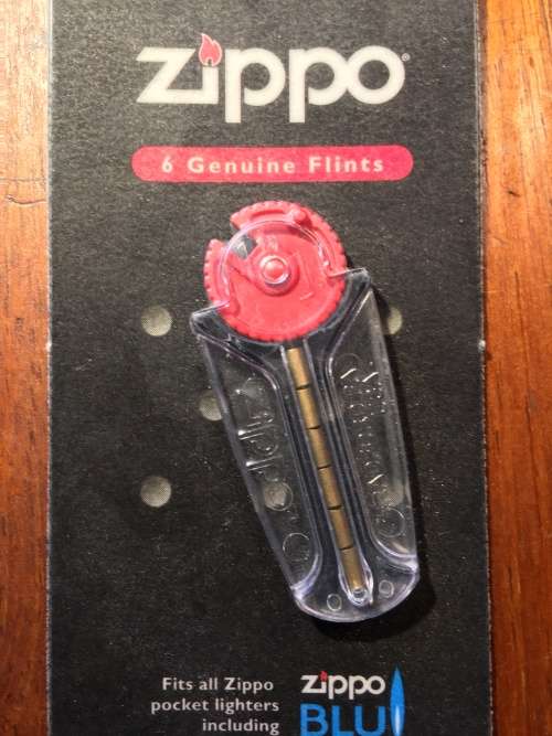 Zippo flints