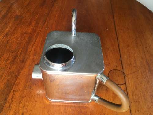 Art deco style chrome kettle for spares