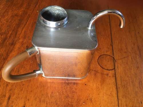 Art deco style chrome kettle for spares