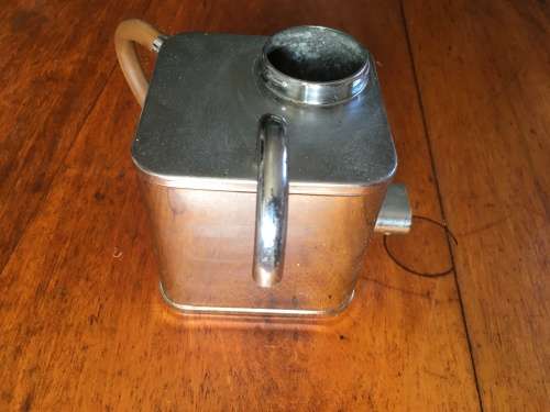 Art deco style chrome kettle for spares