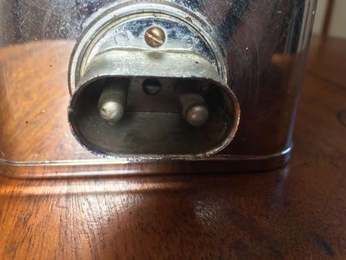 Art deco style chrome kettle for spares