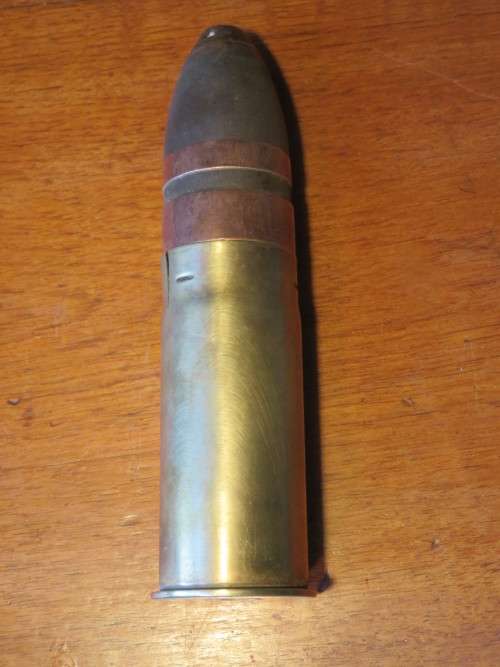 37mm Maxim-Nordenfelt "pom-pom" round - inert