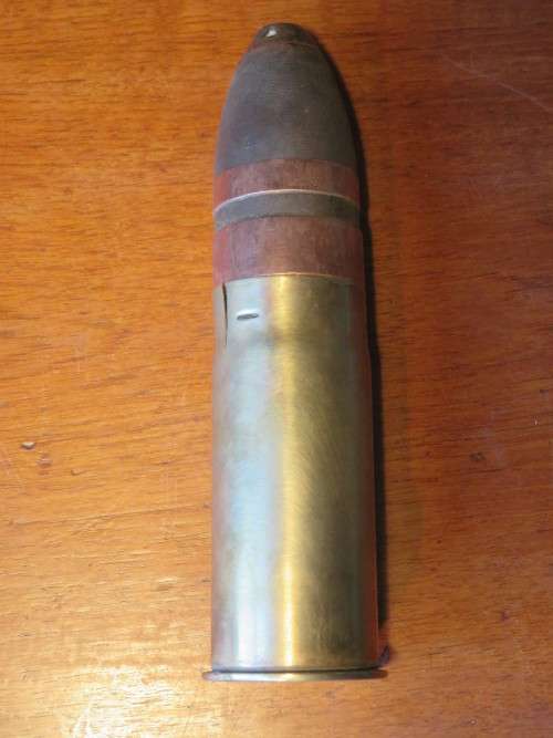 37mm Maxim-Nordenfelt "pom-pom" round - inert