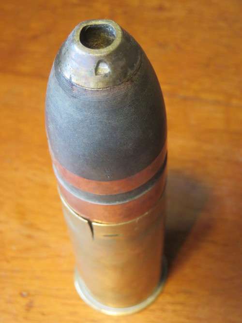 37mm Maxim-Nordenfelt "pom-pom" round - inert