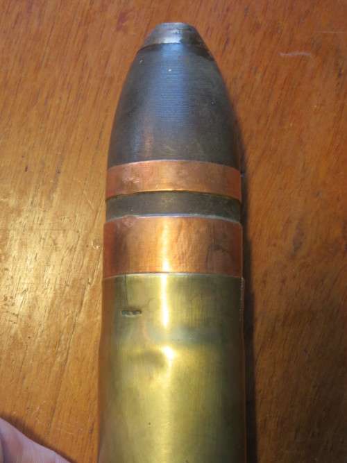 37mm Maxim-Nordenfelt "pom-pom" round - inert