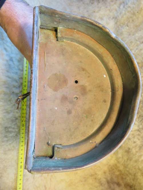 Brass wall lamp