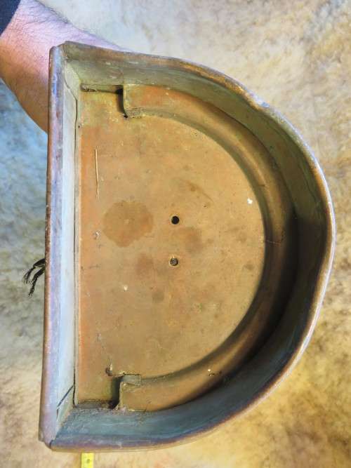 Brass wall lamp