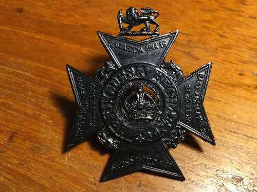 Rhodesia regiment badge