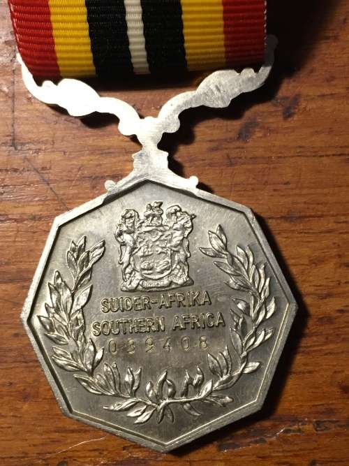Southern Africa medal no. 039408