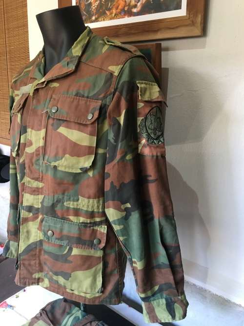 Angolan army summer cammo uniform