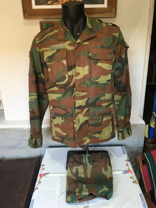 Angolan army summer cammo uniform