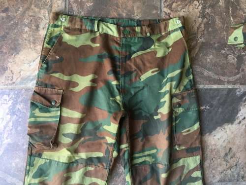 Angolan army summer cammo uniform