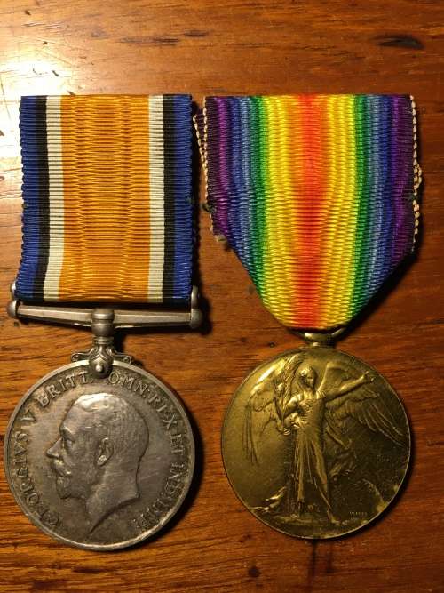 WW1 medals Sjt. C.J. Holtzkamp 4 S.A.I