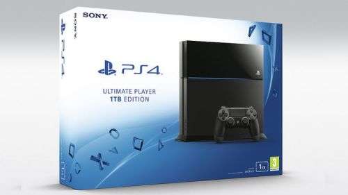 PlayStation 4 Console CUH-1116B - PS4 - 1 TB HDD - Black - 1 x Controller