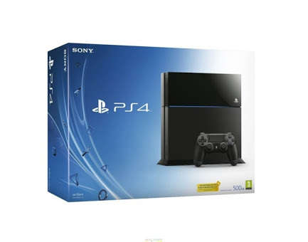 PlayStation 4 Console CUH-1004A - PS4 - 500 GB HDD - Black - 1 x Controller