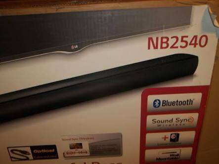 LG S24a1-w - 2.1Ch - 160W - Sound bar and Subwoofer Bluetooth,  3D Sound Optimizer - Dolby Digital