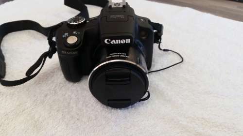 Canon PowerShot SX50 HS 50x Optical Zoom Digital Camera - Cannon Charger and 16 GB Memory card