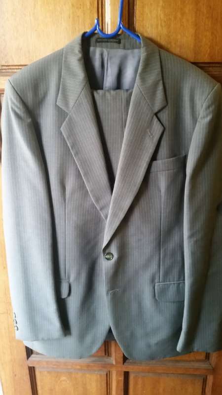 Mens Grey Suit Primarus Tailor made Matric Farewell/ Groomsmen Men Wedding - Pure New Wool - 36