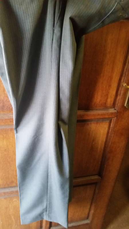 Mens Grey Suit Primarus Tailor made Matric Farewell/ Groomsmen Men Wedding - Pure New Wool - 36