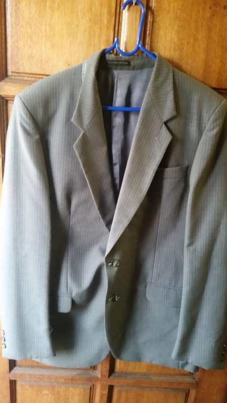 Mens Grey Suit Primarus Tailor made Matric Farewell/ Groomsmen Men Wedding - Pure New Wool - 36