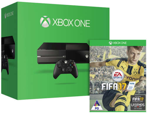 Xbox One 500GB and Fifa 17 - Brand New Sealed with in the box Warranty