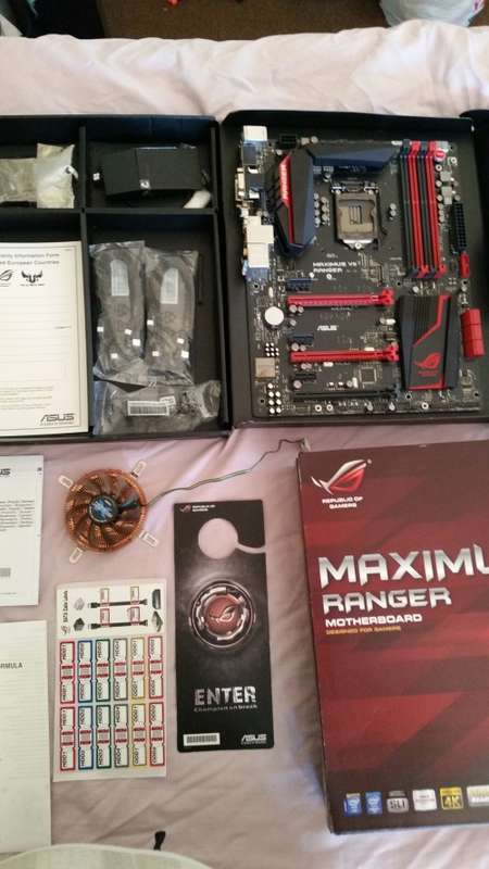 ASUS - MAXIMUS VII(7) RANGER MOTHERBOARD - LGA1150 - INTEL Z97 - 4TH / 5TH GEN - NAVIDIA /AMD /HD 4K