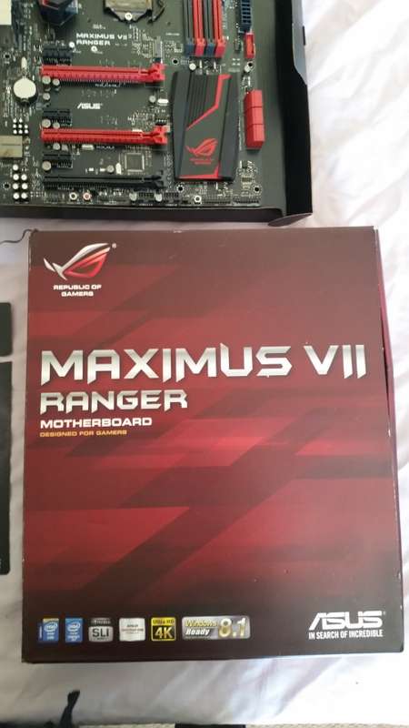 ASUS - MAXIMUS VII(7) RANGER MOTHERBOARD - LGA1150 - INTEL Z97 - 4TH / 5TH GEN - NAVIDIA /AMD /HD 4K