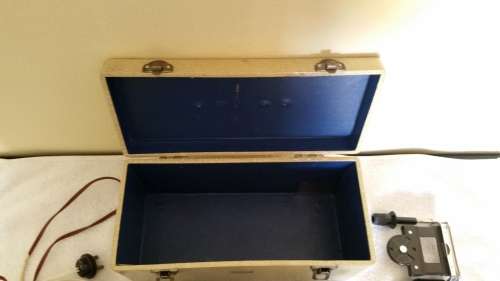 1955 Vintage Romanslide 35 Projector and Original Case and Extras