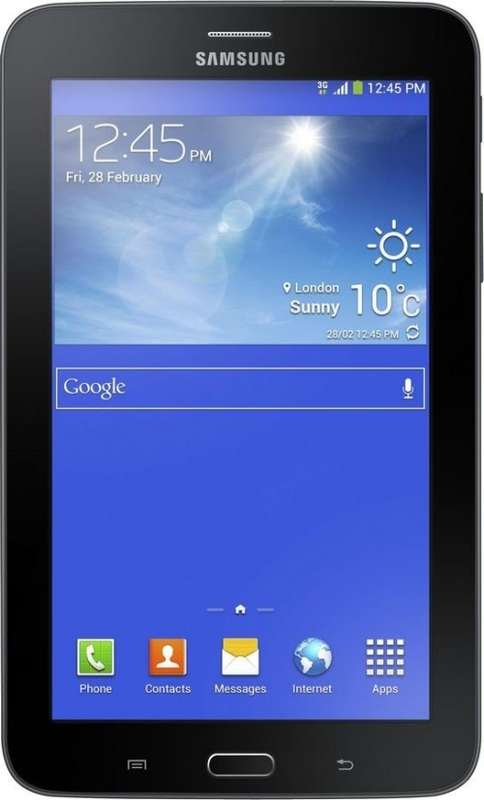Samsung Galaxy Tab 3 Lite - SM-T116 - 7" - 1.024 x 600 - 8GB - 3G - Wifi - Black and Sim Card